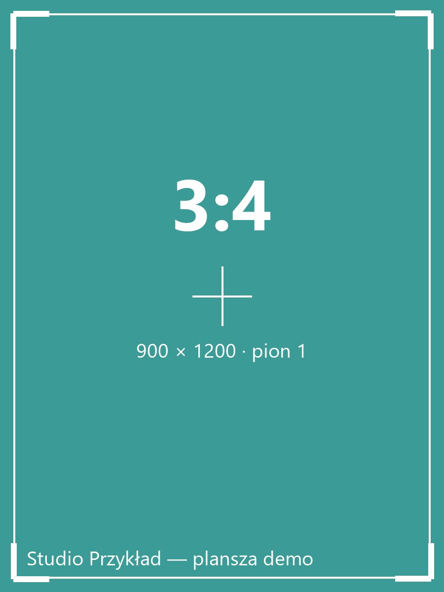 Plansza 3:4 — zdjęcie pionowe